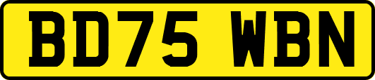 BD75WBN