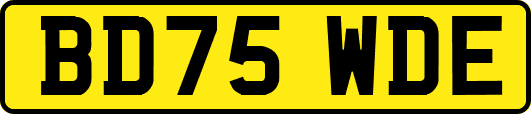BD75WDE