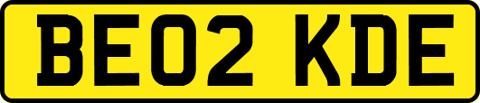 BE02KDE