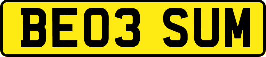 BE03SUM