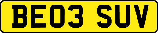 BE03SUV