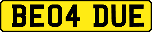 BE04DUE
