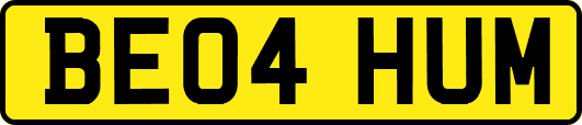 BE04HUM