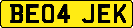 BE04JEK