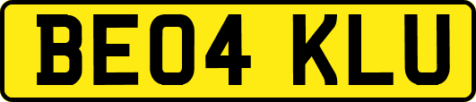 BE04KLU