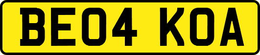 BE04KOA