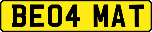 BE04MAT