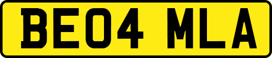 BE04MLA