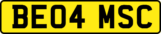 BE04MSC