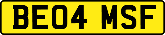 BE04MSF