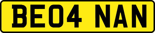 BE04NAN