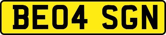 BE04SGN