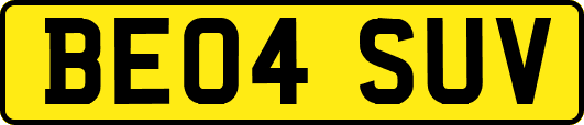 BE04SUV