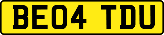 BE04TDU