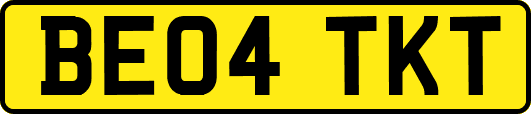 BE04TKT
