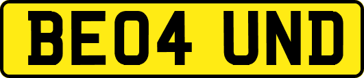 BE04UND