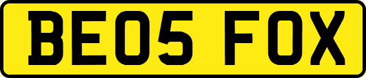 BE05FOX