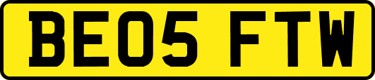 BE05FTW