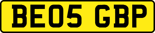 BE05GBP