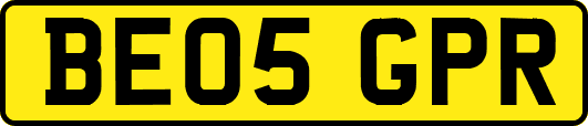 BE05GPR