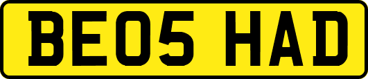 BE05HAD