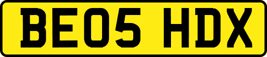 BE05HDX
