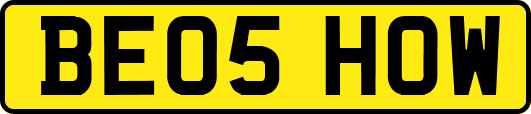 BE05HOW