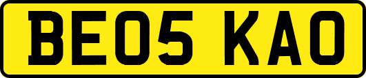 BE05KAO