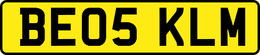 BE05KLM