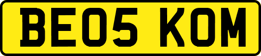 BE05KOM