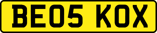 BE05KOX
