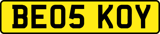 BE05KOY