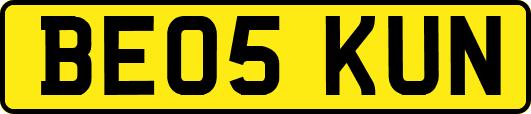 BE05KUN