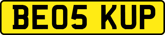 BE05KUP