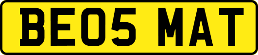 BE05MAT