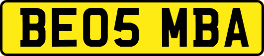BE05MBA