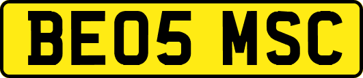 BE05MSC