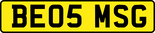 BE05MSG