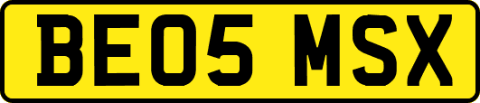 BE05MSX