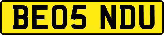 BE05NDU