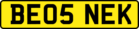 BE05NEK