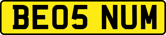 BE05NUM