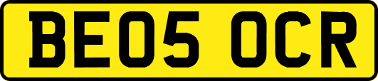 BE05OCR