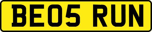 BE05RUN