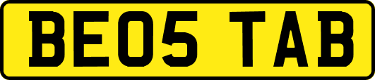 BE05TAB
