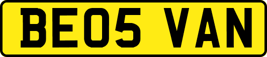 BE05VAN