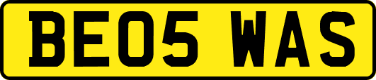 BE05WAS