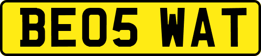 BE05WAT