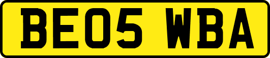 BE05WBA