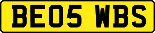 BE05WBS